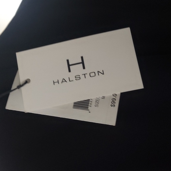 H By Halston black open vest knee length - Picture 5 of 5